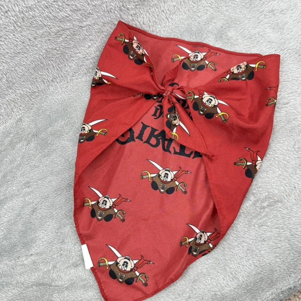 Disney Pirates‎ Of The Caribbean Bandana Unisex Mickey Mouse Polyester Costume